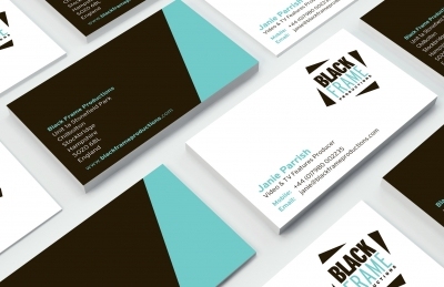 Black Frame Productions (Andover), Business Cards