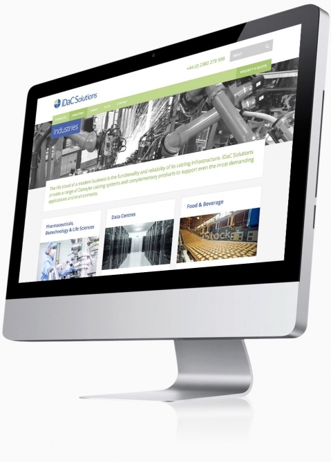 IDAC Solutions (Chandlers Ford, Southampton) - Website Design (Industries)