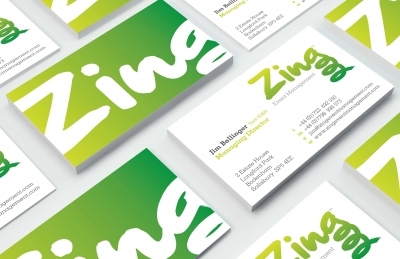 Zing Event Management (Salisbury), Business Cards