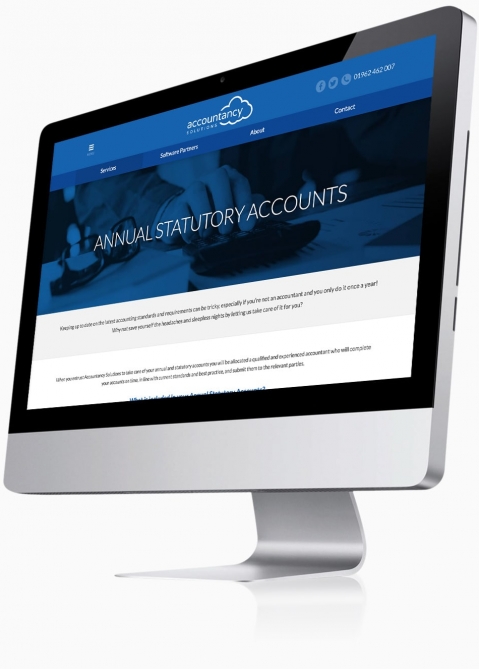Accountancy Solutions (Winchester) - Website Design (Service Detail)