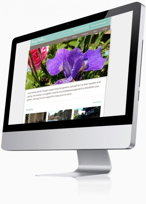 Amy Perkins Garden Design (Andover) - Website Design (Home)