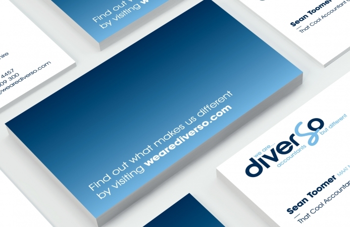 Diverso Accountants (Southampton) - Business Cards (Back)