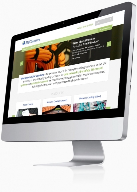 IDAC Solutions (Chandlers Ford, Southampton) - Website Design (Home)