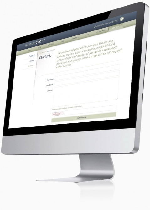 Thomas Croft Southampton Website Design Evolve